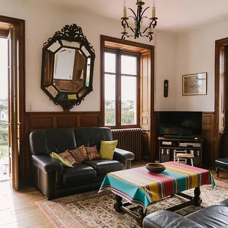 Maison De Maitre Piscine Vue Ocean - Tatil Evi Bidart